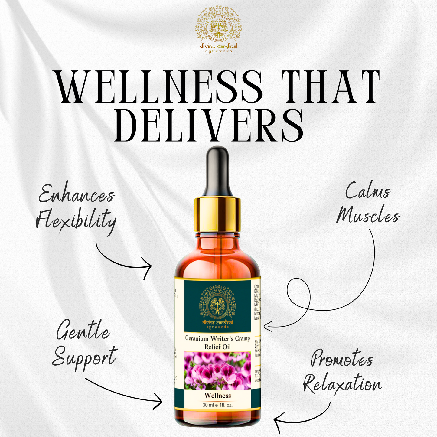 Geranium Writer’s Cramp Relief Oil