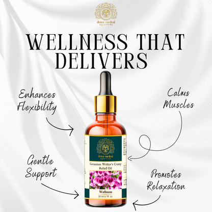 Geranium Writer’s Cramp Relief Oil