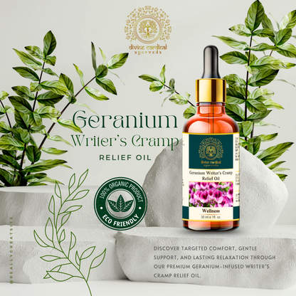 Geranium Writer’s Cramp Relief Oil
