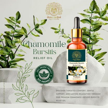 Chamomile Bursitis Relief Oil | Natural Anti-Inflammatory Joint Oil