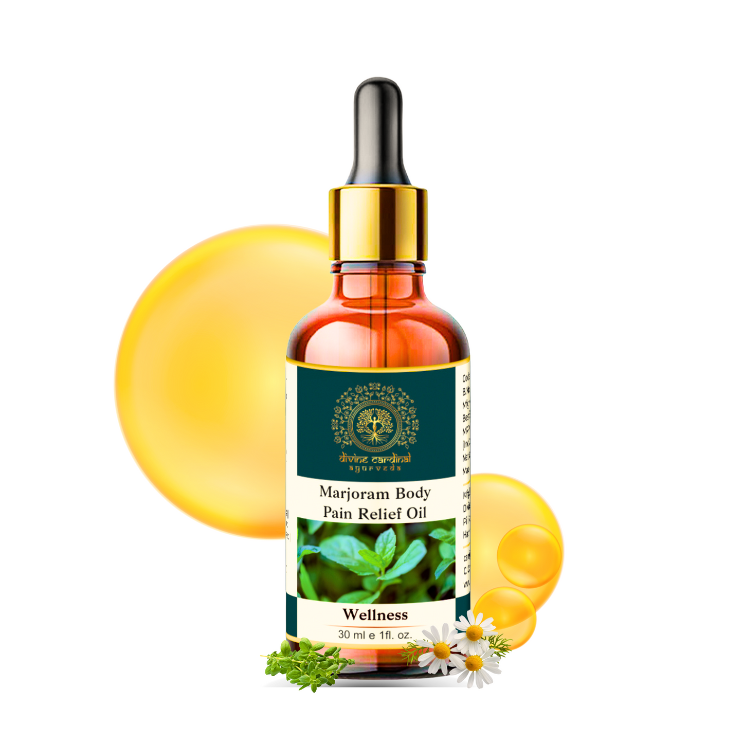 Marjoram Body Pain Relief Oil