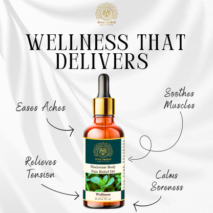 Marjoram Body Pain Relief Oil