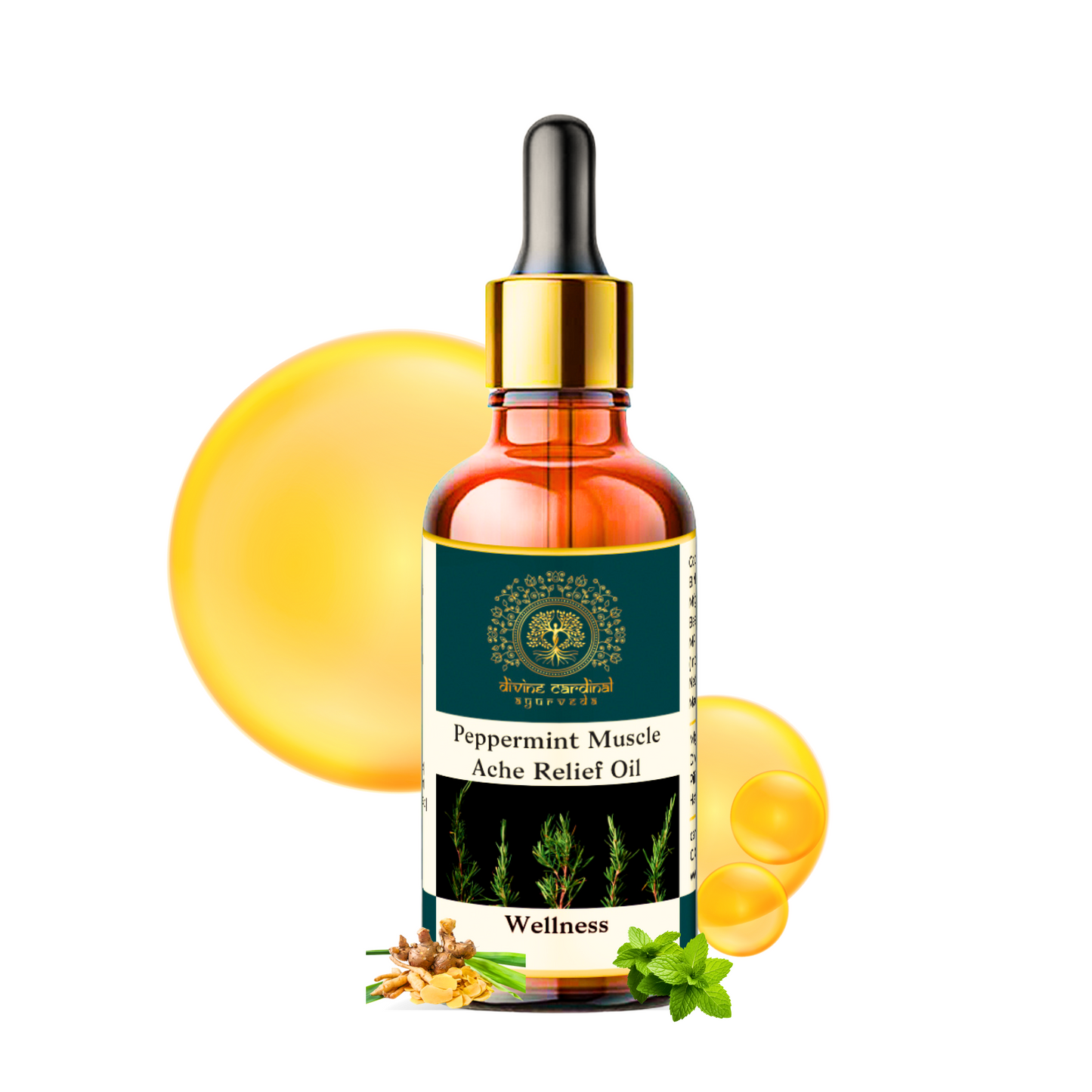 Peppermint Muscle Ache Relief Oil
