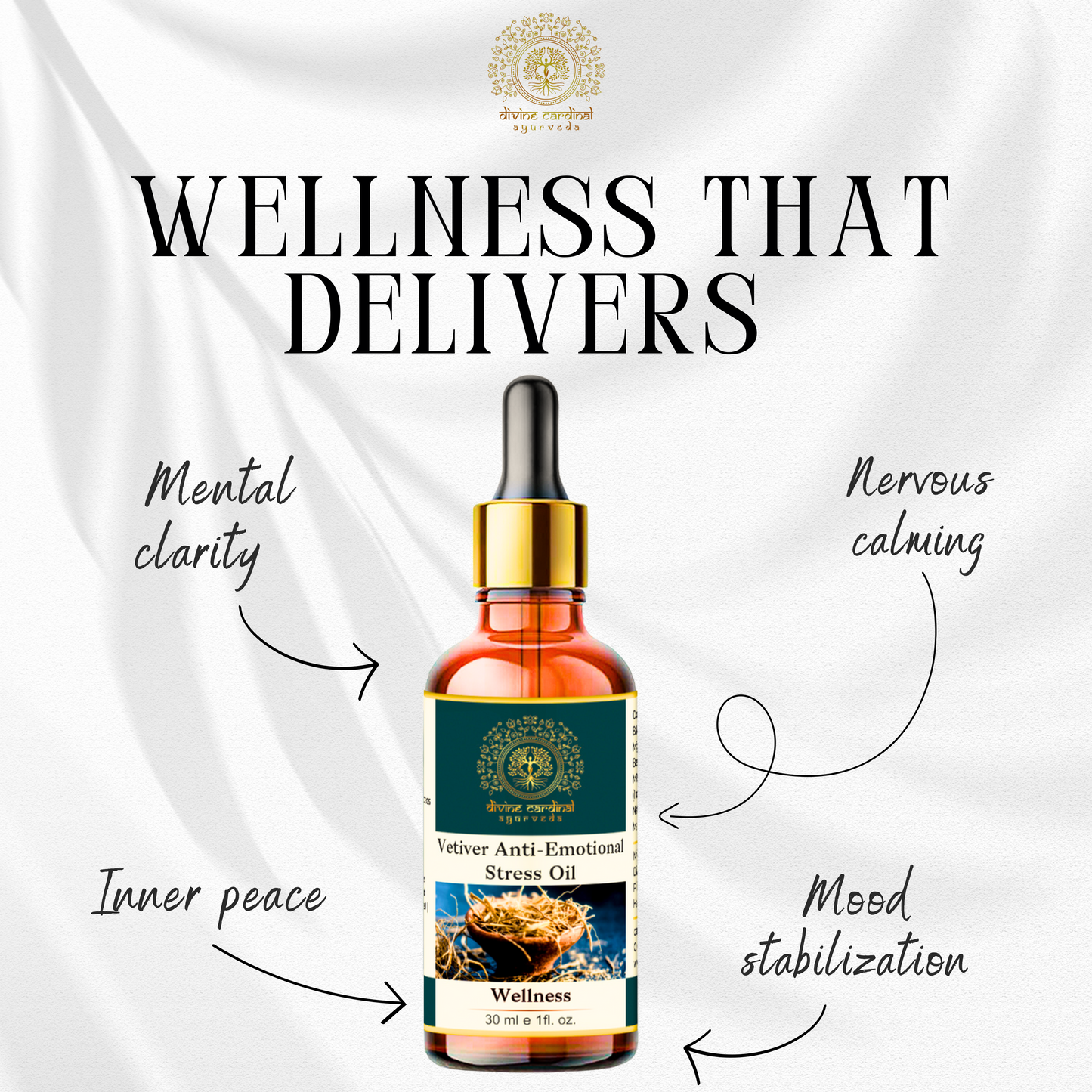 Vetiver Anti-Emotional Stress Oil