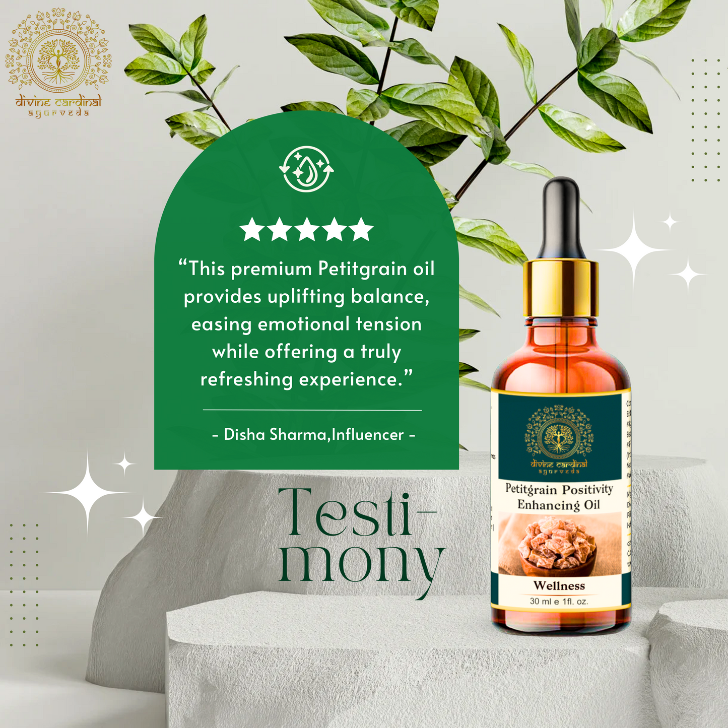 Petitgrain Positivity Enhancing Oil