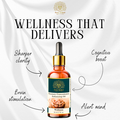 Rosemary Concentration Enhancing Oil