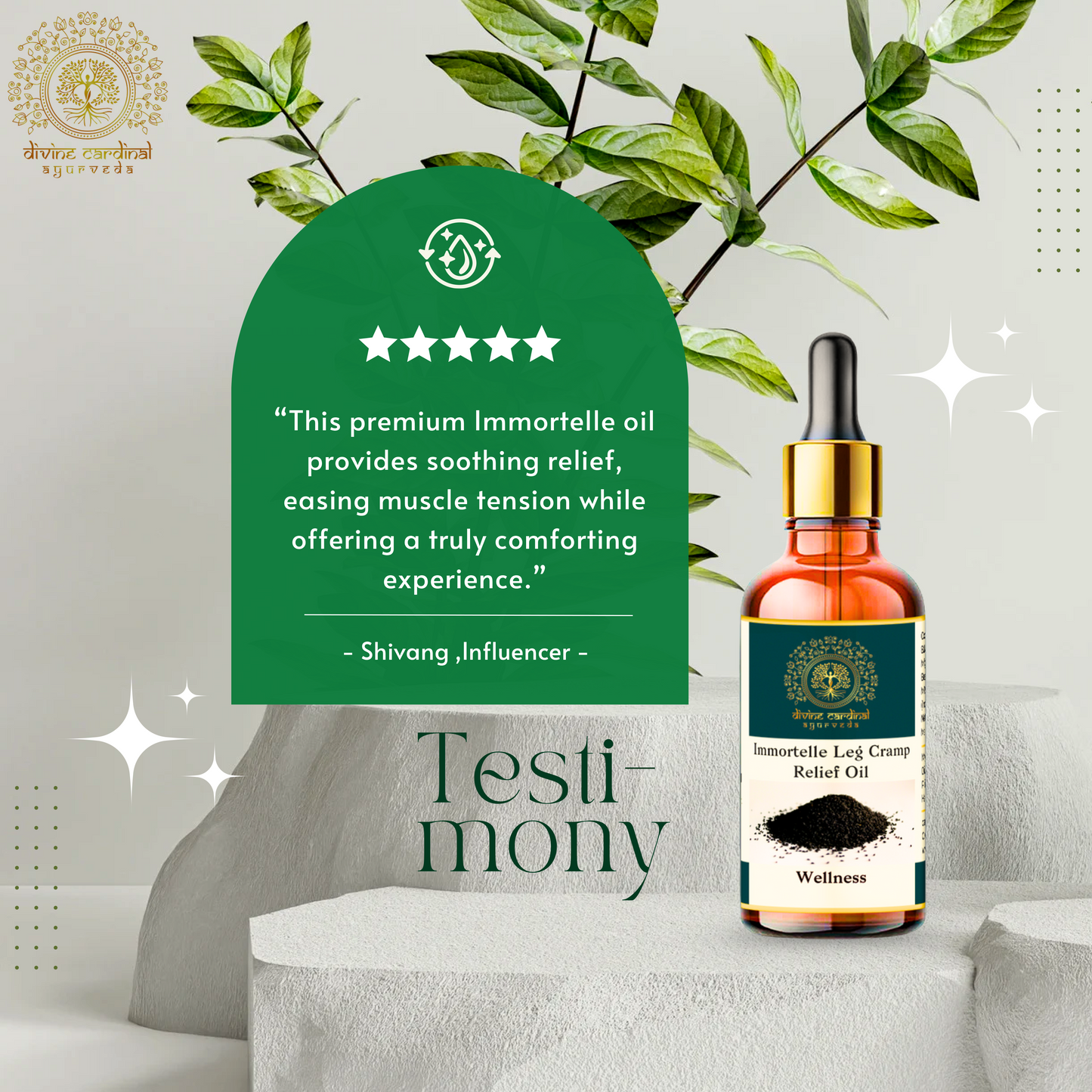 Immortelle Leg Cramp Relief Oil