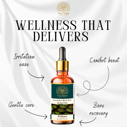Lavender Bed Sore Relief Oil