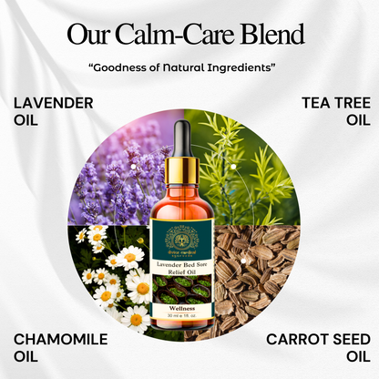 Lavender Bed Sore Relief Oil