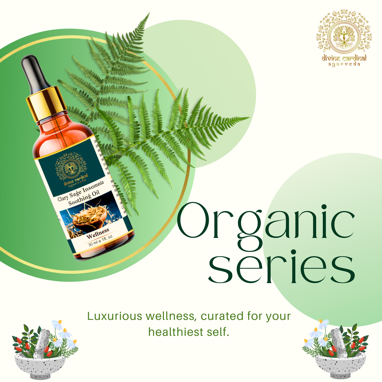 Clary Sage Insomnia Relief Oil