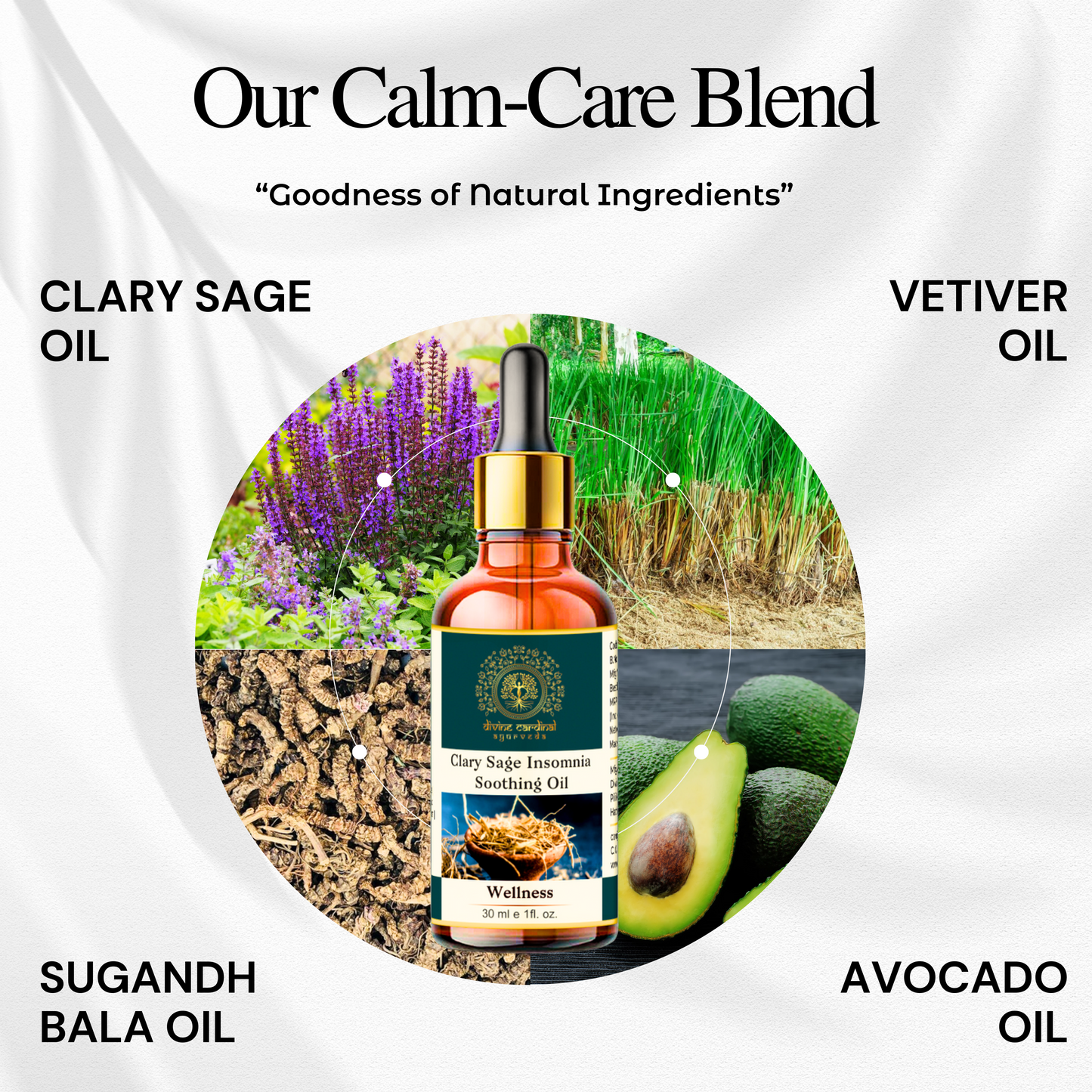 Clary Sage Insomnia Relief Oil