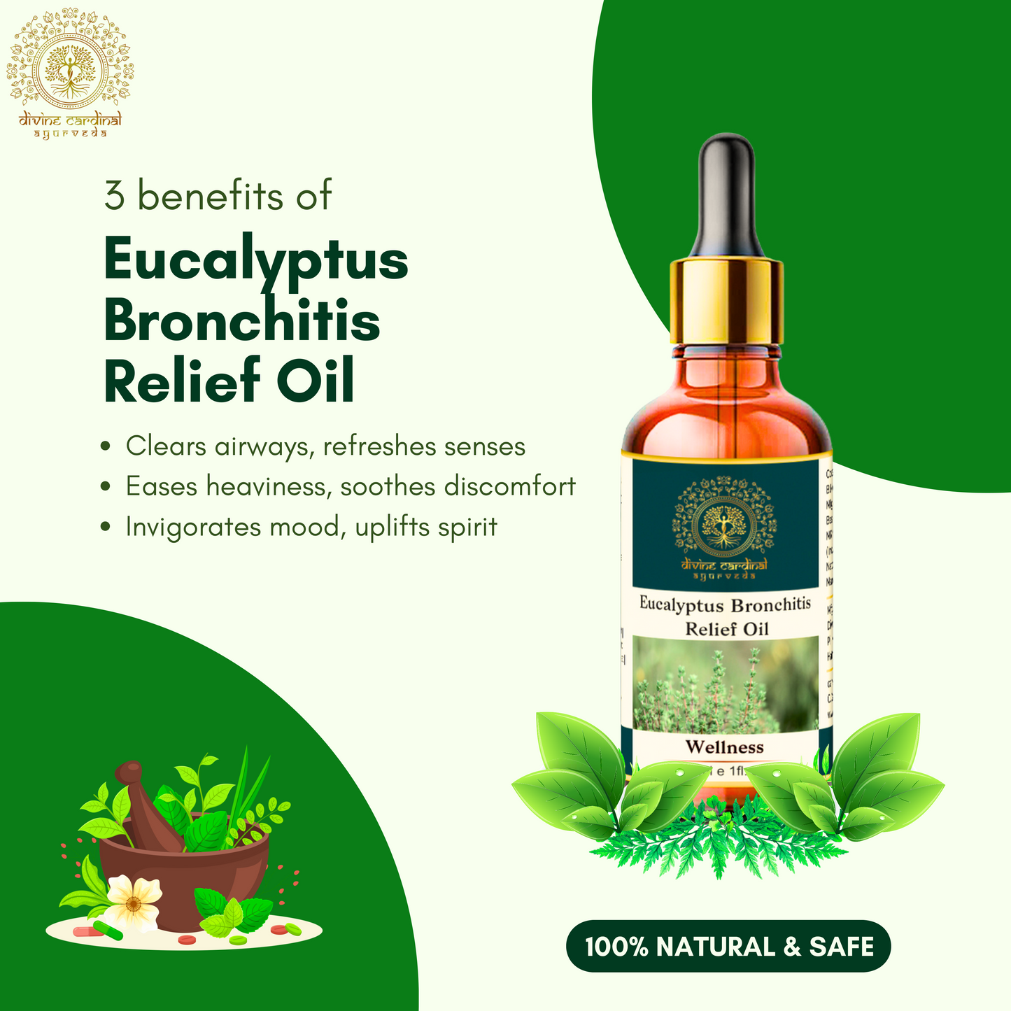 Eucalyptus Bronchitis Relief Oil