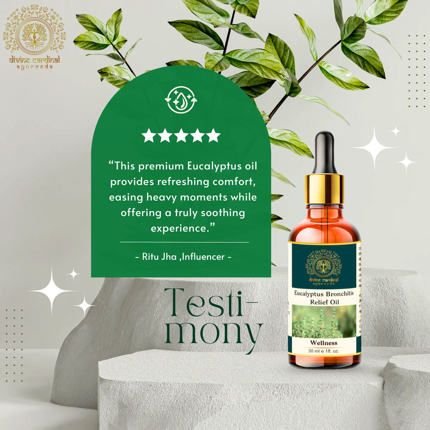 Eucalyptus Bronchitis Relief Oil