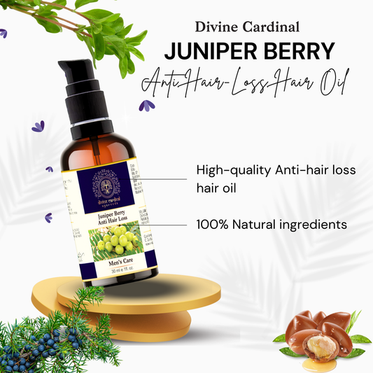 Juniper Berry Anti Hair-Loss Hair Oil