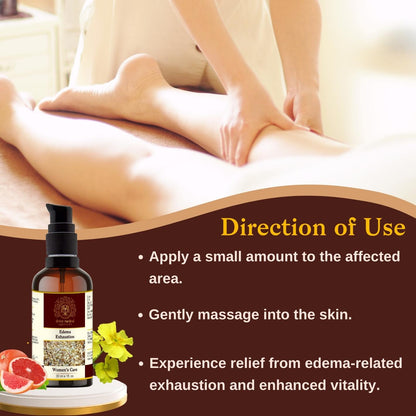 Edema Oil use is explained in this how to use oil properly.