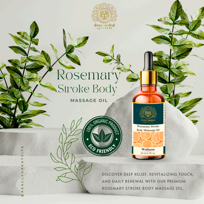 Rosemary Stroke Body Massage Oil