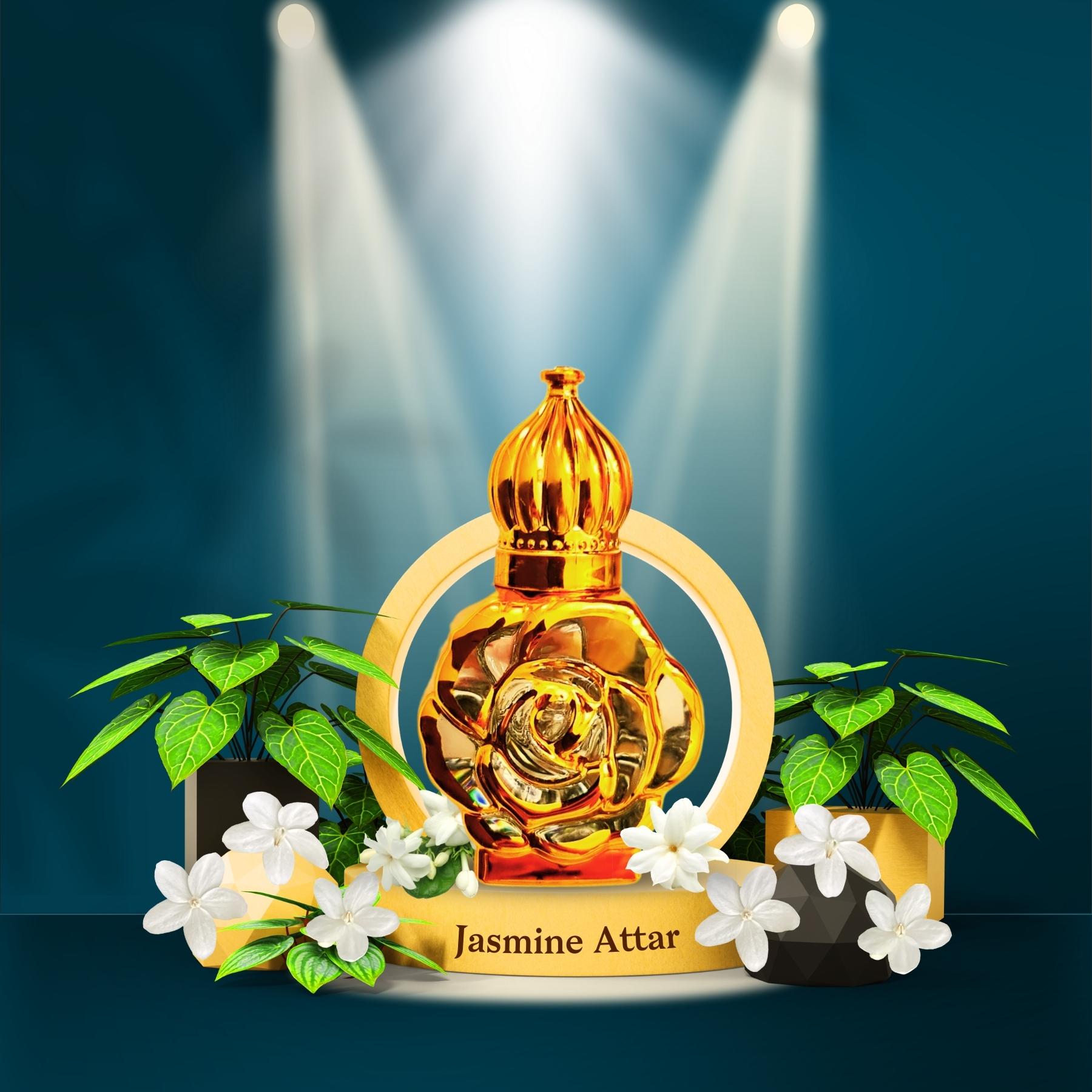 Divine Cardinal Jasmine Attar 10ml bottle
