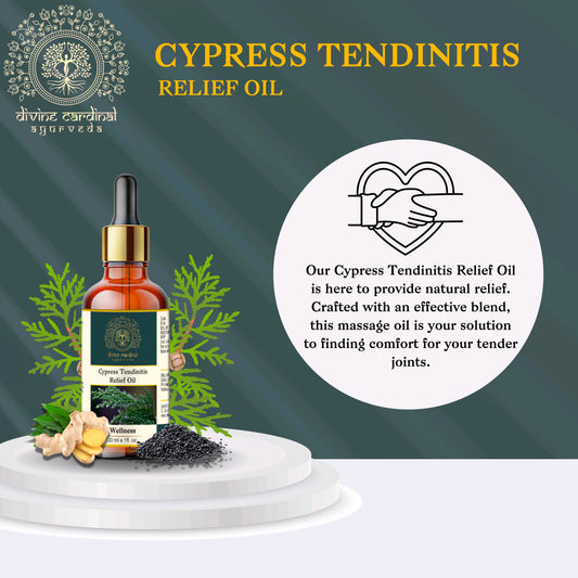 Cypress Tendinitis Relief Oil