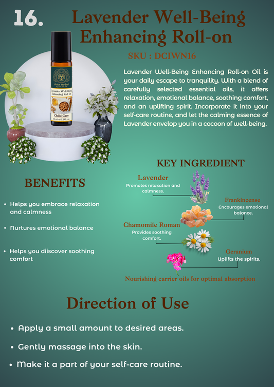 Lavender Well-Being Enhancing Roll-on