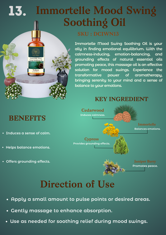 Immortelle Mood Swing Soothing Oil