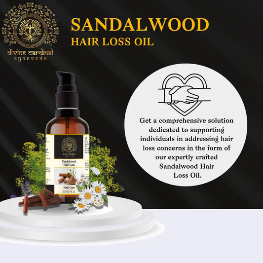 Sandal Wood Hair Loss Oil