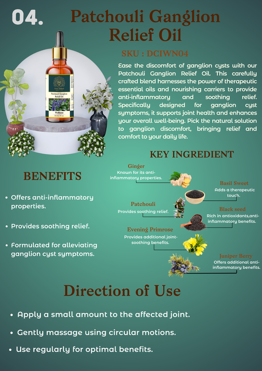Patchouli Ganglion Relief Oil